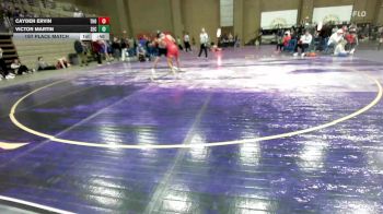 190A 1st Place Match - Victor Martin, Seckman vs Cayden Ervin, Thompson