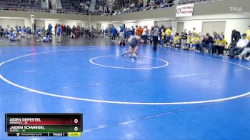 130 lbs Finals (8 Team) - Aiden DePestel, Minneota vs Jaiden Schwegel, Sartell