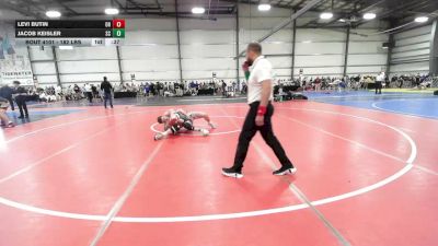182 lbs Consi Of 32 #1 - Levi Butin, OH vs Jacob Keisler, SC