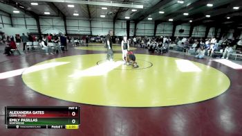 135 lbs Cons. Round 3 - Alexandra Gates, Cedar Valley vs Emily Pasillas, Northridge