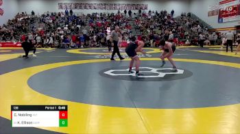 138 lbs Cons. Round 3 - Keaton Ellison, Garrettsville Garfield vs Chase Nobiling, Antioch