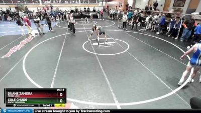 132 lbs Champ. Round 2 - Duane Zamora, Moses Lake vs Cole Chugg, Rocky Mountain