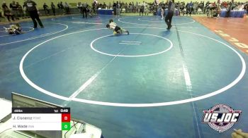 49 lbs Consi Of 16 #2 - Jax Cisneroz, Powerhouse Wrestling vs Harlan Wade, Oklahoma Wrestling Academy