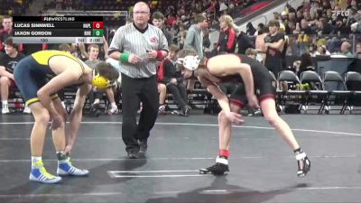 150 lbs Consolation Wb - Jaxon Gordon, Riverside, Oakland vs Lucas Sinnwell, Nashua-Plainfield