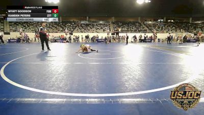 61 lbs Consolation - Wyatt Goodson, Powerhouse Gold vs Kamden Peters, Standfast