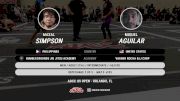 Miguel Aguilar vs Maxal Simpson 2025 ADCC Orlando Open/Youth Trials