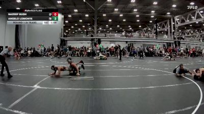 120 lbs Round 1 (6 Team) - Angelo Lomonte, Freakztyle Wrestling vs Nazeef Bush, Colonial Pride