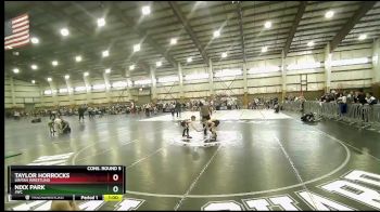 66 lbs Cons. Round 5 - Taylor Horrocks, Uintah Wrestling vs Nixx Park, JWC