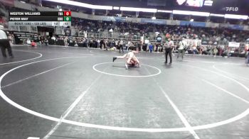 120 lbs Consi Of 8 #2 - Weston Williams, Twa vs Peter May, King Select Wr Ac