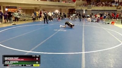 102 lbs Cons. Round 3 - Grayson Fast, WML (Windom/Mountain Lake) vs Jack Greseth, Minnewaska