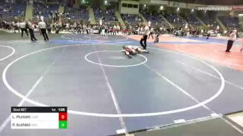 132 lbs Round Of 16 - Lucas Plunkett, Underground Wrestling vs Peyton Scofield, North Montana WC