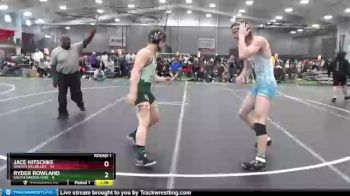 160 lbs Round 1 (4 Team) - Jace Nitschke, Dakota Hillbillies vs Ryder Rowland, South Dakota Fury