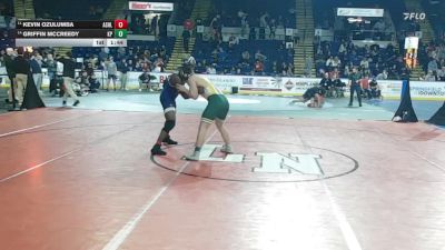 175 lbs Consi Of 8 #1 - Kevin Ozulumba, Ashland vs Griffin McCreedy, King Philip