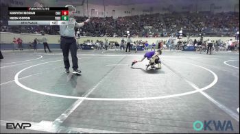 46 lbs 5th Place - Kanyon Moran, Chickasha Wrestling vs Keon Ooton, Prodigy Elite Wrestling