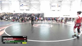 118 lbs Champ. Round 1 - Logan Shultis, Funky Panda Wrestling Club vs Carlos Barroso, Club Not Listed