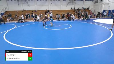 106 lbs Semifinal - Jax Vang, Red Wave vs Gaspar Raymundo, Titan WC