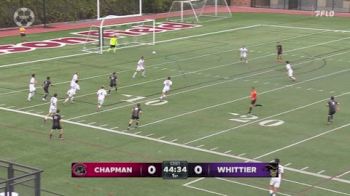 Replay: Whittier vs Chapman | Sep 27 @ 11 AM