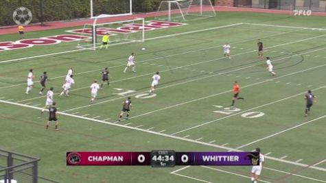 Replay: Whittier vs Chapman | Sep 27 @ 11 AM