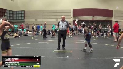 101 lbs Quarterfinals (8 Team) - Waylen Denkins, Foxfire WC vs Trotter Titus, Team Gotcha Black