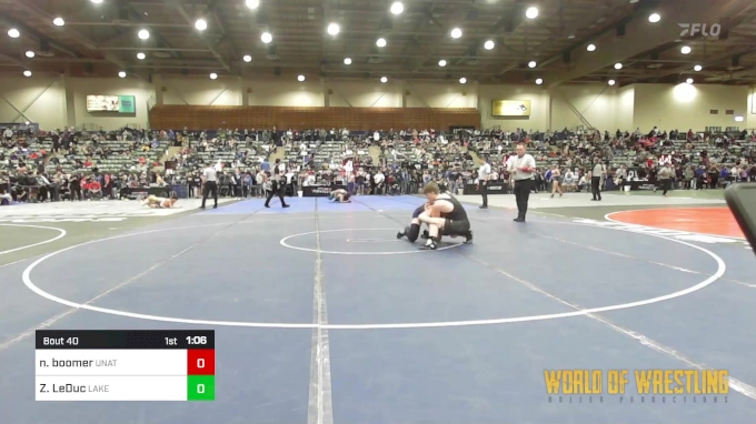 157 lbs Round Of 64 - Nathan Boomer, Unattached vs Zakary LeDuc, Lake ...