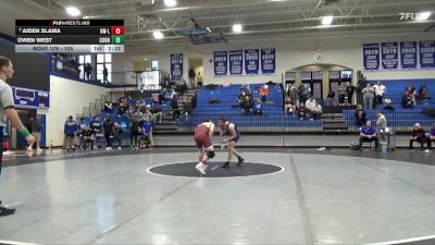 125 lbs 3rd Place Match - Owen West, Cornell College vs Aiden Slama, Wisconsin-La Crosse