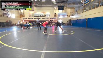 174 lbs Round 3 (6 Team) - Maleek Ayonrinde, Neosho County Community College vs Leo Tukhlnynovych, Rochester Community & Tech. College