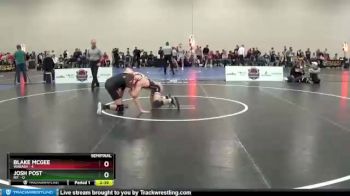 133 lbs Semis & 3rd Wb (16 Team) - Josh Post, RIT vs Blake McGee, Wabash