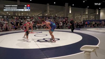 86 kg Champ. Rd Of 32 - Jarrett Wadsen, Jackrabbit Wrestling Club vs Mason Savidan, Monster Garage