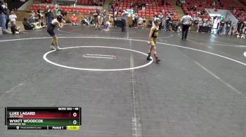 48 lbs Round 3 - Luke LaGard, South Side vs Wyatt Woodcox, Donahue WA