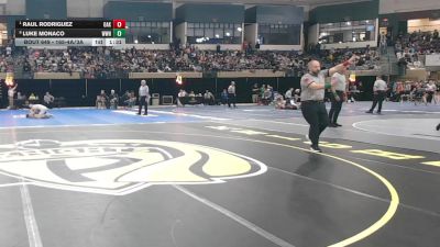 165-4A/3A Quarterfinal - Raul Rodriguez, Oakland Mills vs Luke Monaco, Walt Whitman