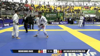 Luiz Carlos Matos Bezerra Filho vs Gregor Rangel Gracie 2025 Brasileiro Jiu-Jitsu IBJJF