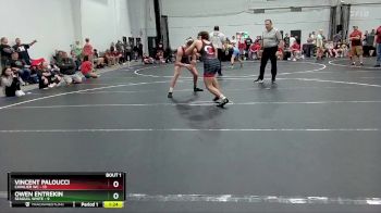 132 lbs Round 1 (8 Team) - Vincent Paloucci, Cavalier WC vs Owen Entrekin, Seagull White