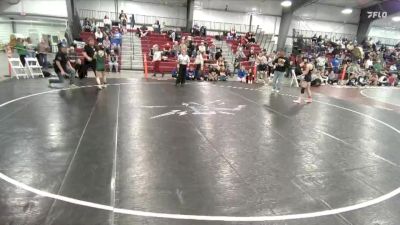 110 lbs 1st Place Match - Rylee Luce, Gering vs Kayleigh Johnson, Green River