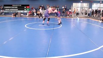 285 lbs Cons. Round 4 - Cameron Guether, Northern Iowa vs Adam Ahrendsen, Northern Iowa