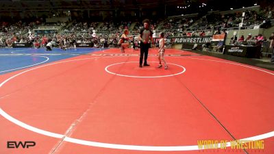 60 lbs Quarterfinal - Maisley Martines, MilLard South Wrestling Club vs Oakley Waitkus, Team Tulsa Wrestling Club