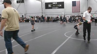 44 lbs Round 1 (6 Team) - Knox Newcomer, Steller Trained Black vs Jackson Merkert, Mat Assassins