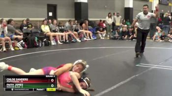 142 lbs Round 2 (6 Team) - Chloe Sanders, FEWTeamIowa vs Faith James, Missouri Black