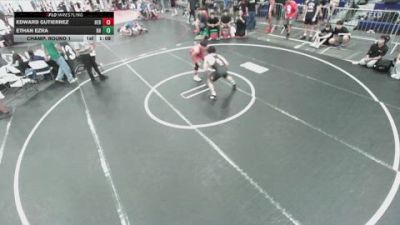 165 lbs Champ. Round 1 - Edward Gutierrez, Heritage vs Ethan Ezra, Beverly Hills