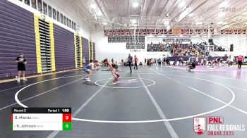 160 lbs Round 2 - Riley Johnson, MWC Wrestling Academy vs Barrett Mieras, Immortal Athletics WC