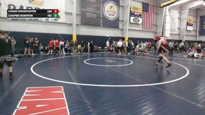 135 lbs Consi Of 16 #2 - Logan Goodpaster, Leonardo vs Cooper Rushton, Freehold