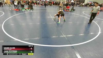 84 lbs Cons. Round 3 - Zavier Olver, Pennsylvania vs Cade Stutzman, Ace Wrestling Academy