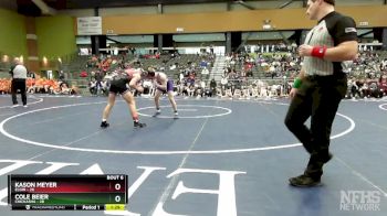 150 lbs Semifinals (8 Team) - Cole Beier, CHICKASHA vs Kason Meyer, ELGIN