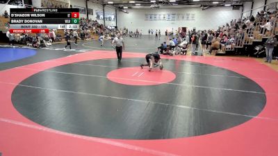 125 lbs Cons. Round 4 - D`Shaeon Wilson, Indiana Tech vs Brady Donovan, West Liberty