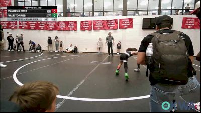 43-46 lbs Quarterfinal - Zayden Lewis, Team Nomad vs Vale Torres., Standfast