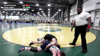 135 lbs Rr Rnd 2 - William Hillegas, Quest School Of Wrestling MS - MS vs Brody Hower, 4M Power - MS