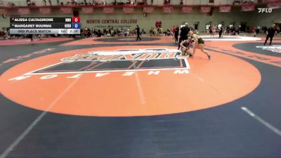 145 A 3rd Place Match - Alissa Caltagirone, Northern Michigan vs Margaret Buurma, Grand Valley State