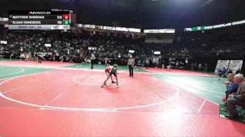 84 lbs Cons. Round 3 - Elijah Wineberg, PROA vs Matthew Sheehan, BTWA