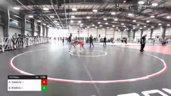 112 lbs 7th Place - Alyssa Valdivia, GA vs Reagan Riddick, NC