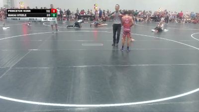 85 lbs Round 2 (6 Team) - Makai Steele, Backyard Brawlers vs Princeton Nunn, Treehouse WA