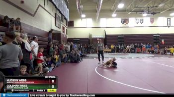 SPW-5 lbs Semifinal - Hudson Webb, High Altitude Wrestling Club vs Coleman Nuss, Denver Wrestling Club